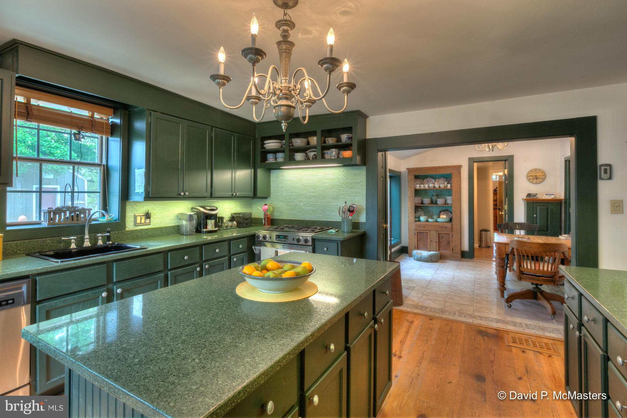 3735 Summit Point Road Charles Town, WV 25414 - Photo 10 of 27 Full modern kitchen Eat in kitchen opens to gard