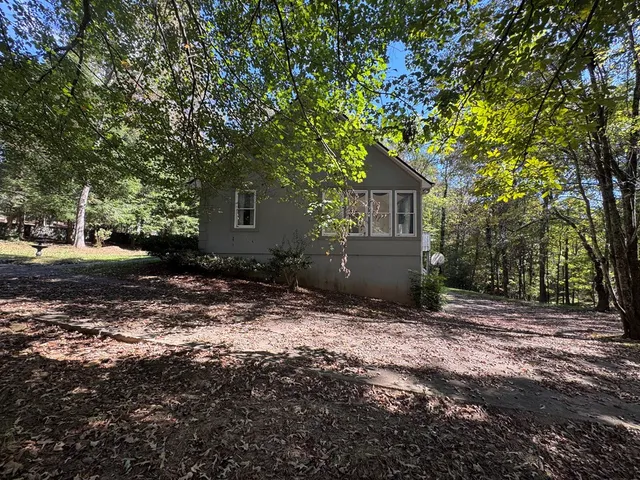 a front view of a house with balcony