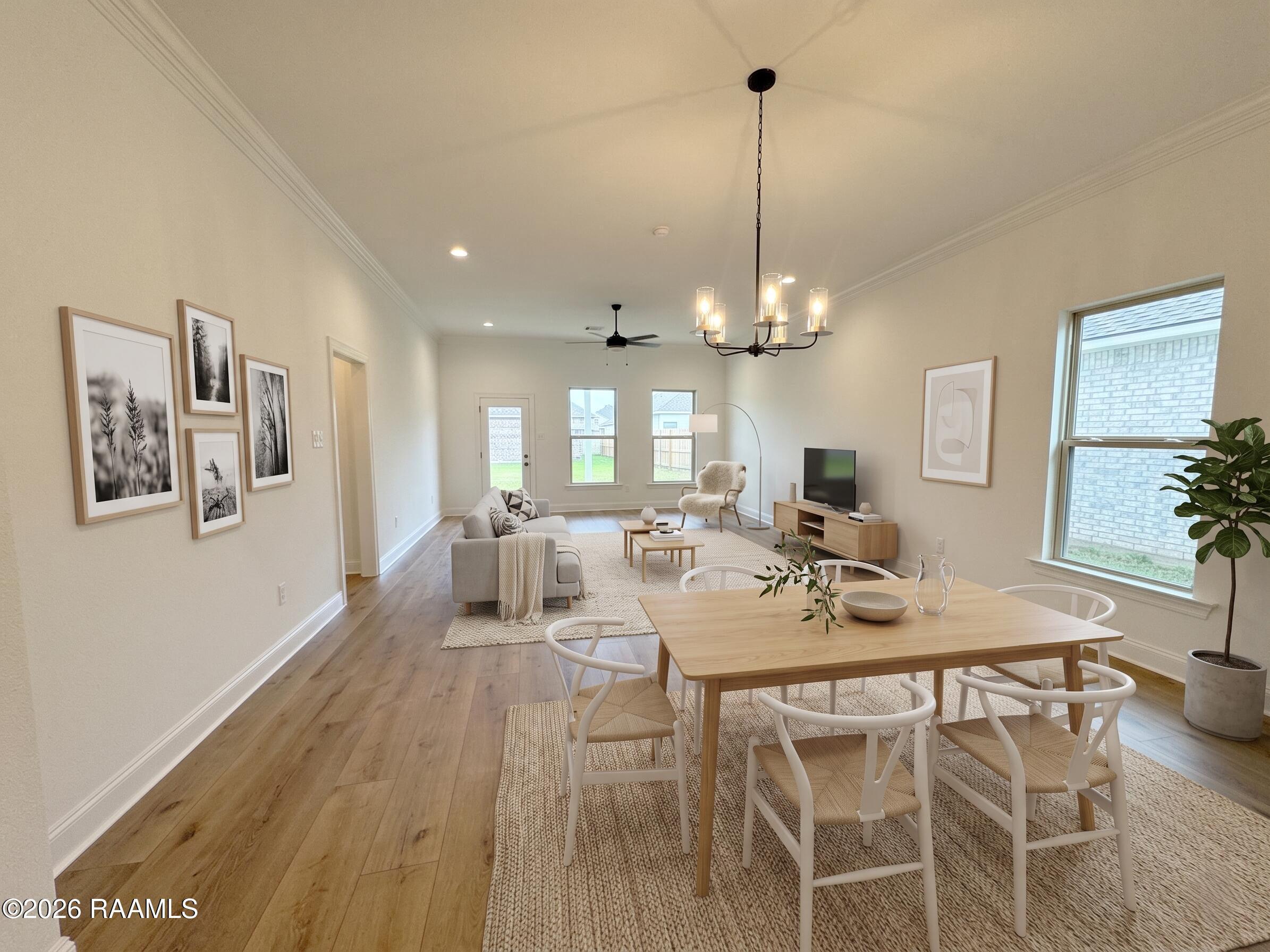 108 Star Lane Broussard, LA 70518 - Photo 5 of 9 STAGED dining to living