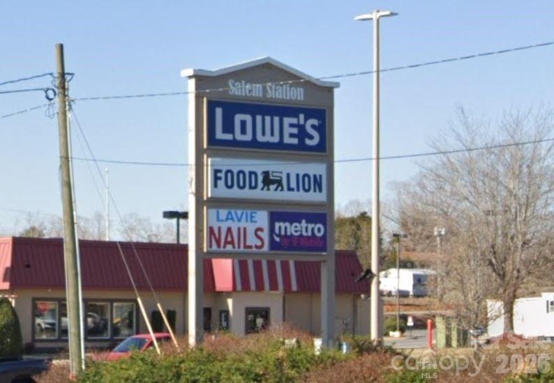 98 Sundown Road Morganton, NC 28655 - Photo 2 of 13 a sign on the side of a building