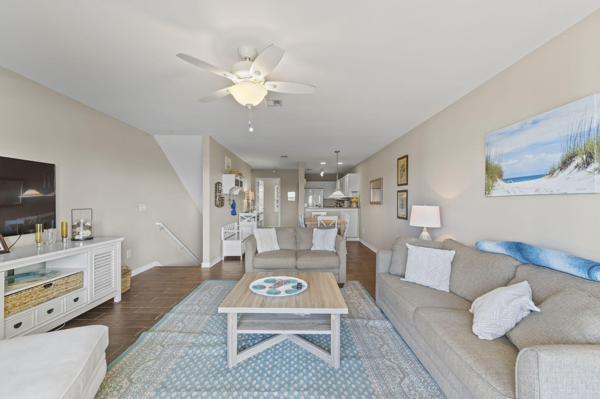 16020 Innerarity Point Road Pensacola, FL 32507 - Photo 6 of 38 a living room with furniture and a flat screen tv