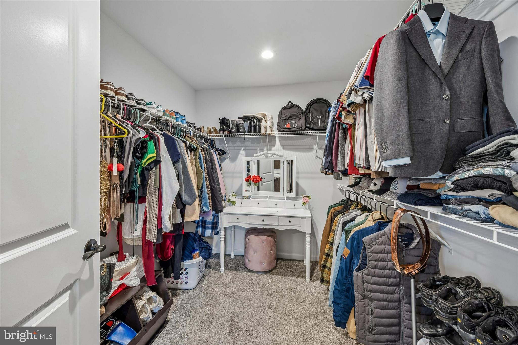709 Shadyside Avenue Croydon, PA 19021 - Photo 22 of 40 a view of walk in closet with clothes and shoes