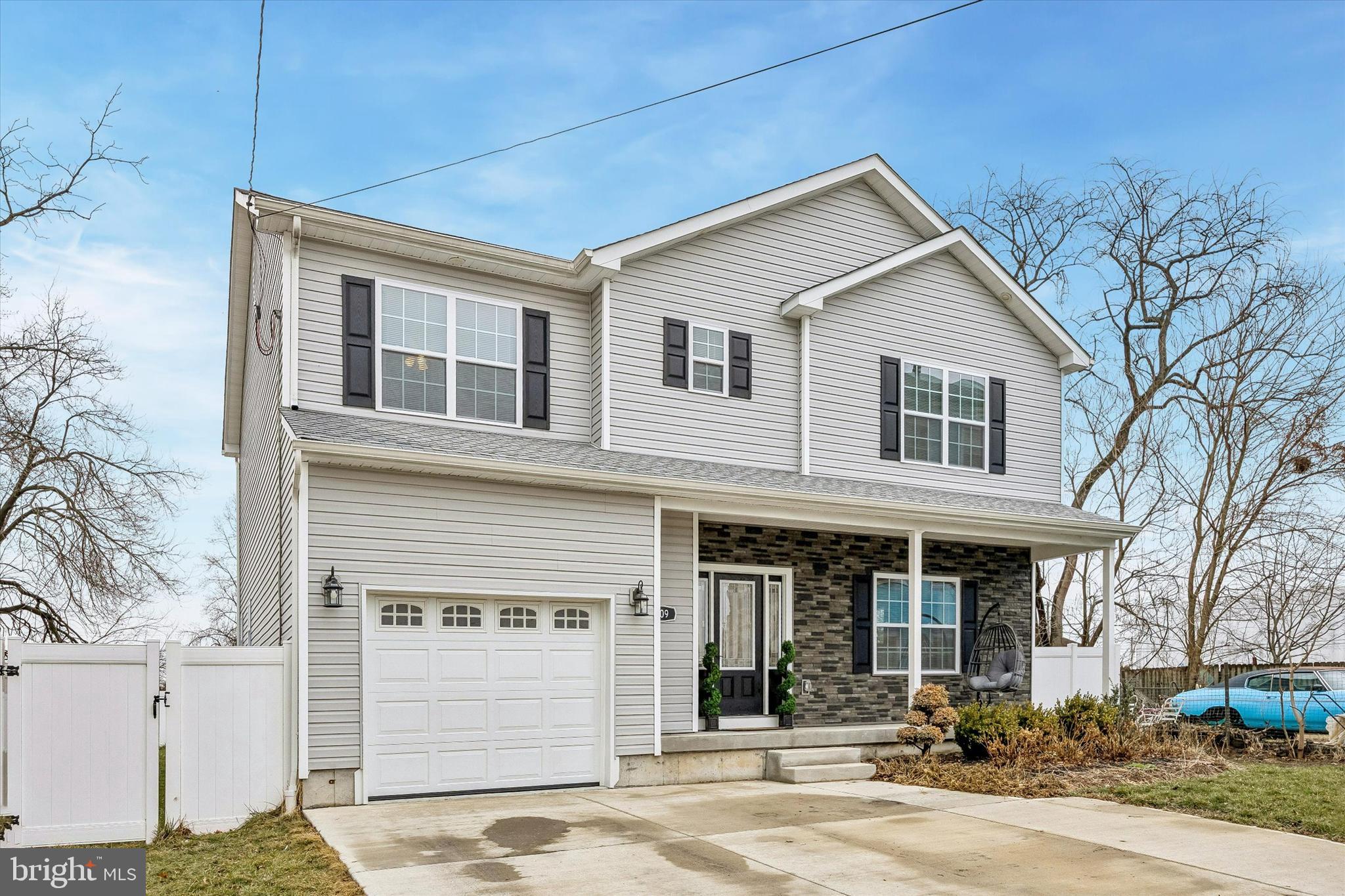 709 Shadyside Avenue Croydon, PA 19021 - Photo 3 of 40 a front view of a house with a yard