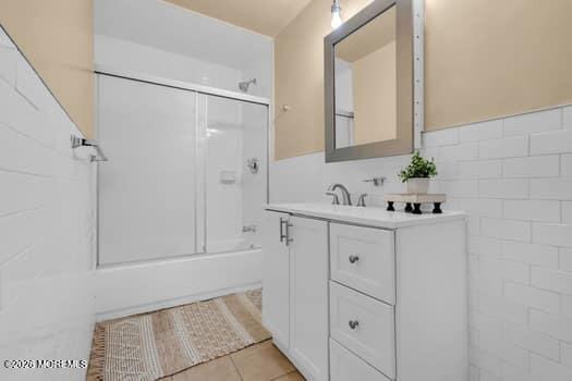 141 Arneys Mt Road Pemberton, NJ 08068 - Photo 17 of 29 a bathroom with a sink and a mirror