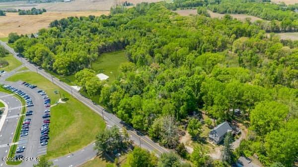 141 Arneys Mt Road Pemberton, NJ 08068 - Photo 29 of 29 an aerial view of residential houses with outdoor space and trees all around