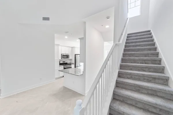a view of entryway and hall