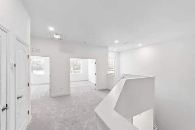 a view of livingroom with furniture and wooden floor