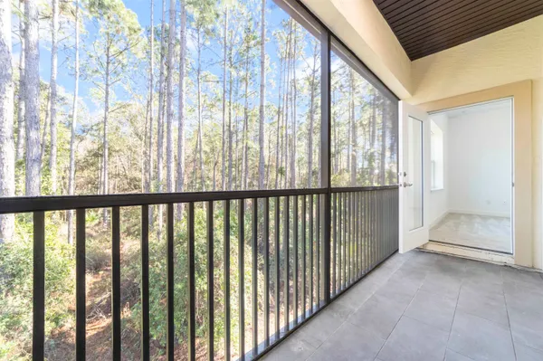 a view of a porch