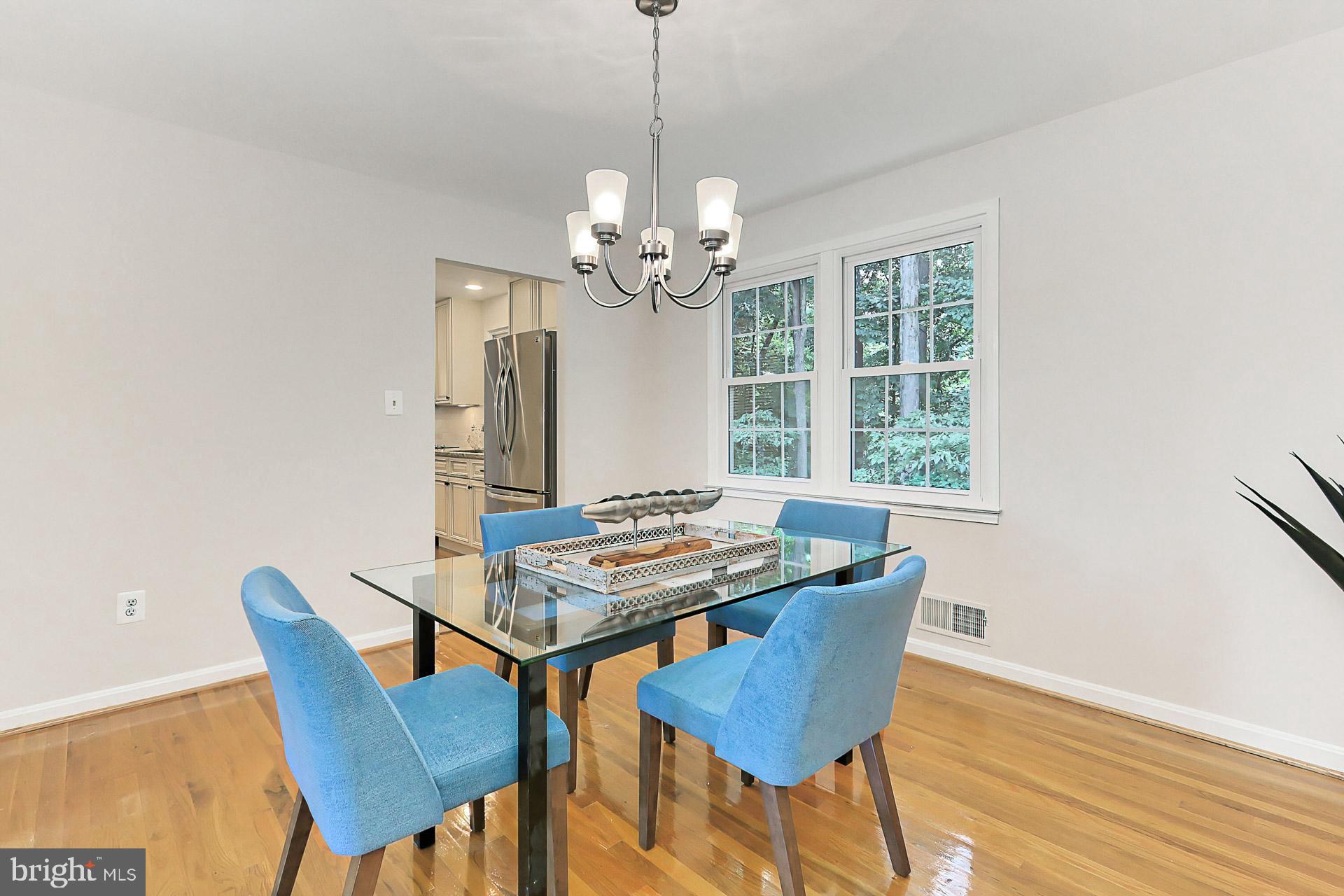 6808 Sydenstricker Road Springfield, VA 22153 - Photo 13 of 65 New dining room light fixture