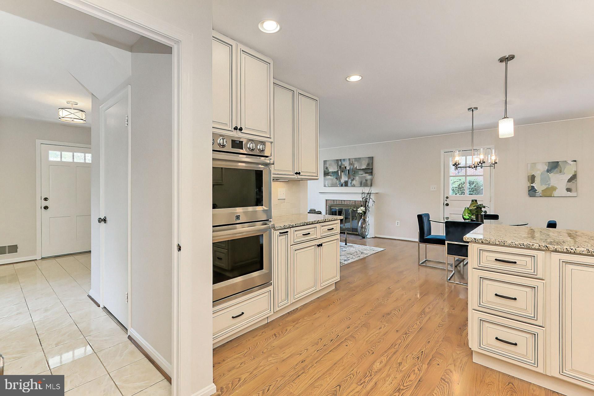 6808 Sydenstricker Road Springfield, VA 22153 - Photo 16 of 65 Kitchen is open to eating area and family room