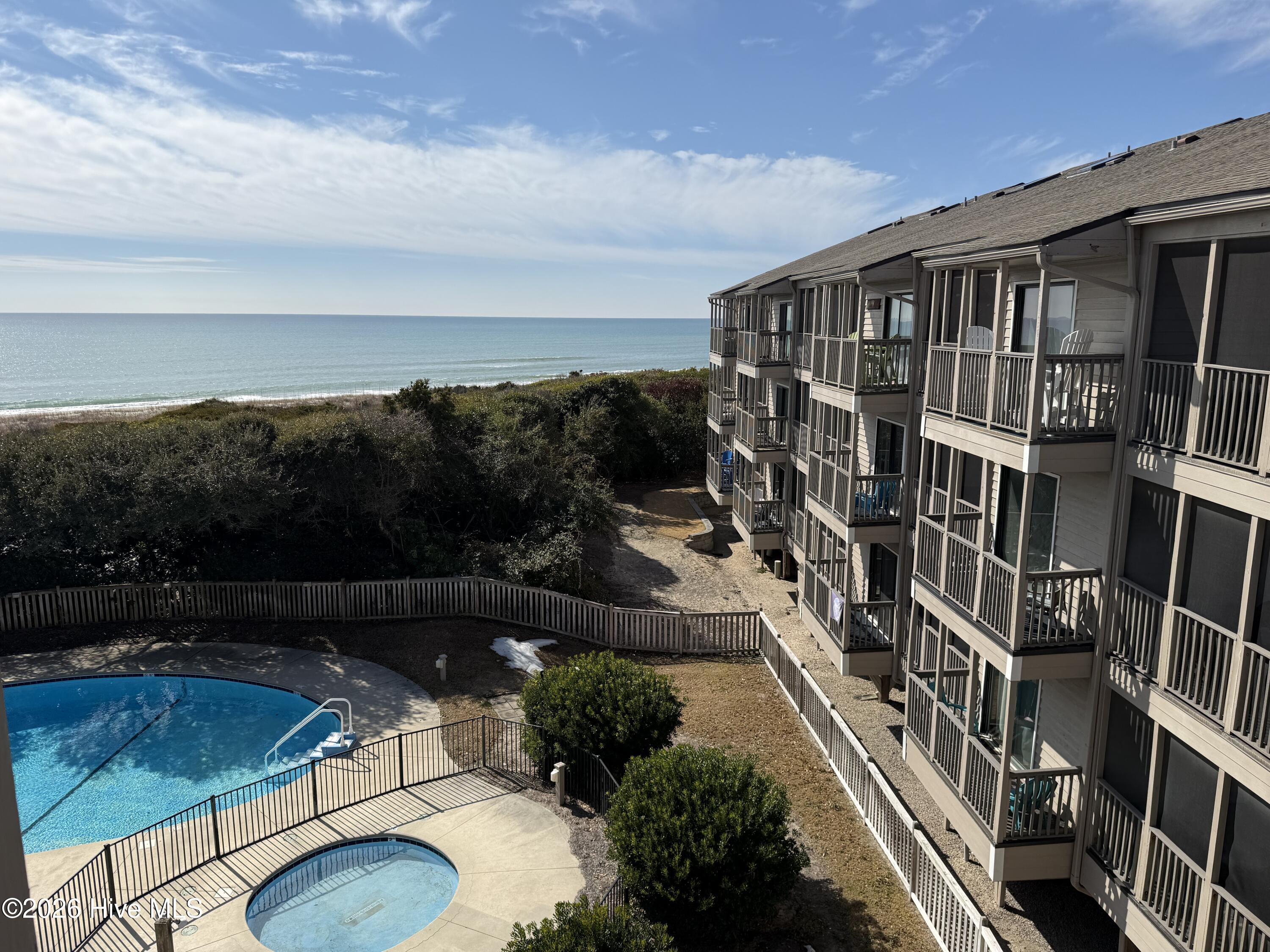 2503 West Fort Macon Road, Unit 310A Atlantic Beach, NC 28512 - Photo 11 of 19 View from Master Balcony