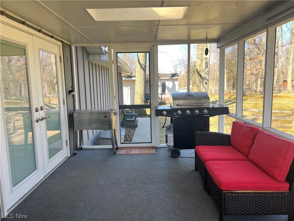 1935 Far View Road Akron, OH 44312 - Photo 23 of 25 Sunroom featuring french doors