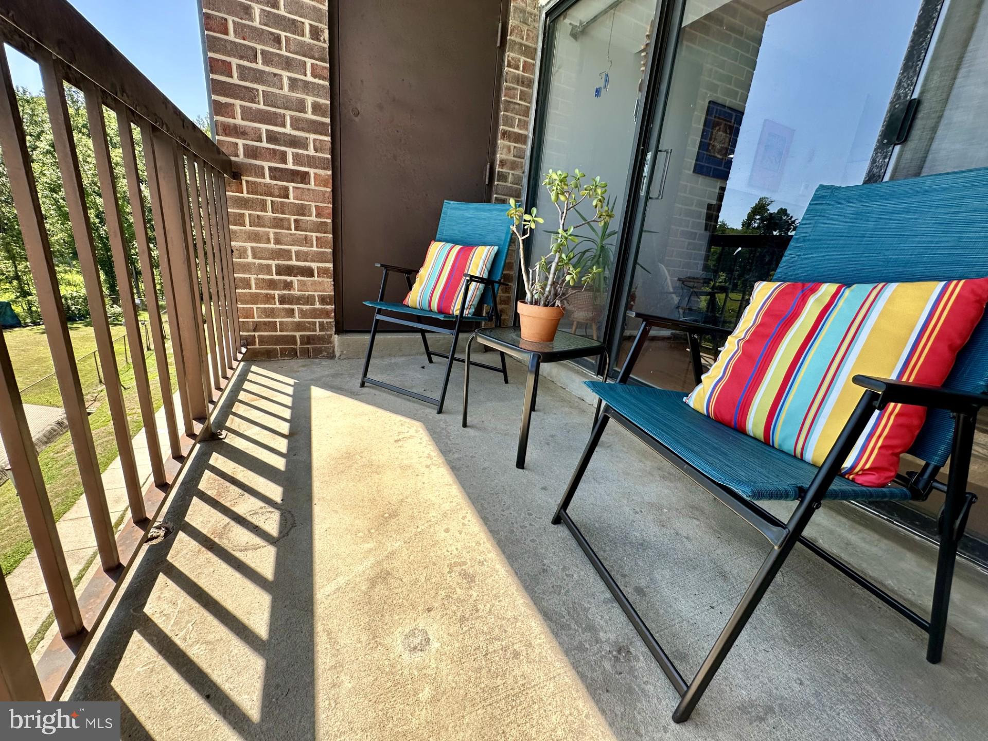 15702 Dorset Road, Unit 135 Laurel, MD 20707 - Photo 23 of 26 Spacious and private balcony