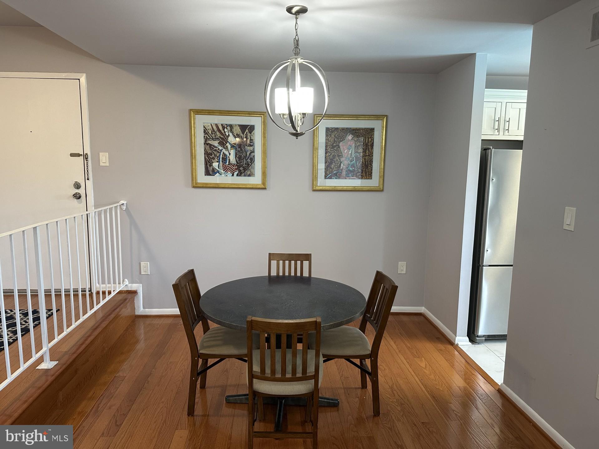 Dining area off kitchen