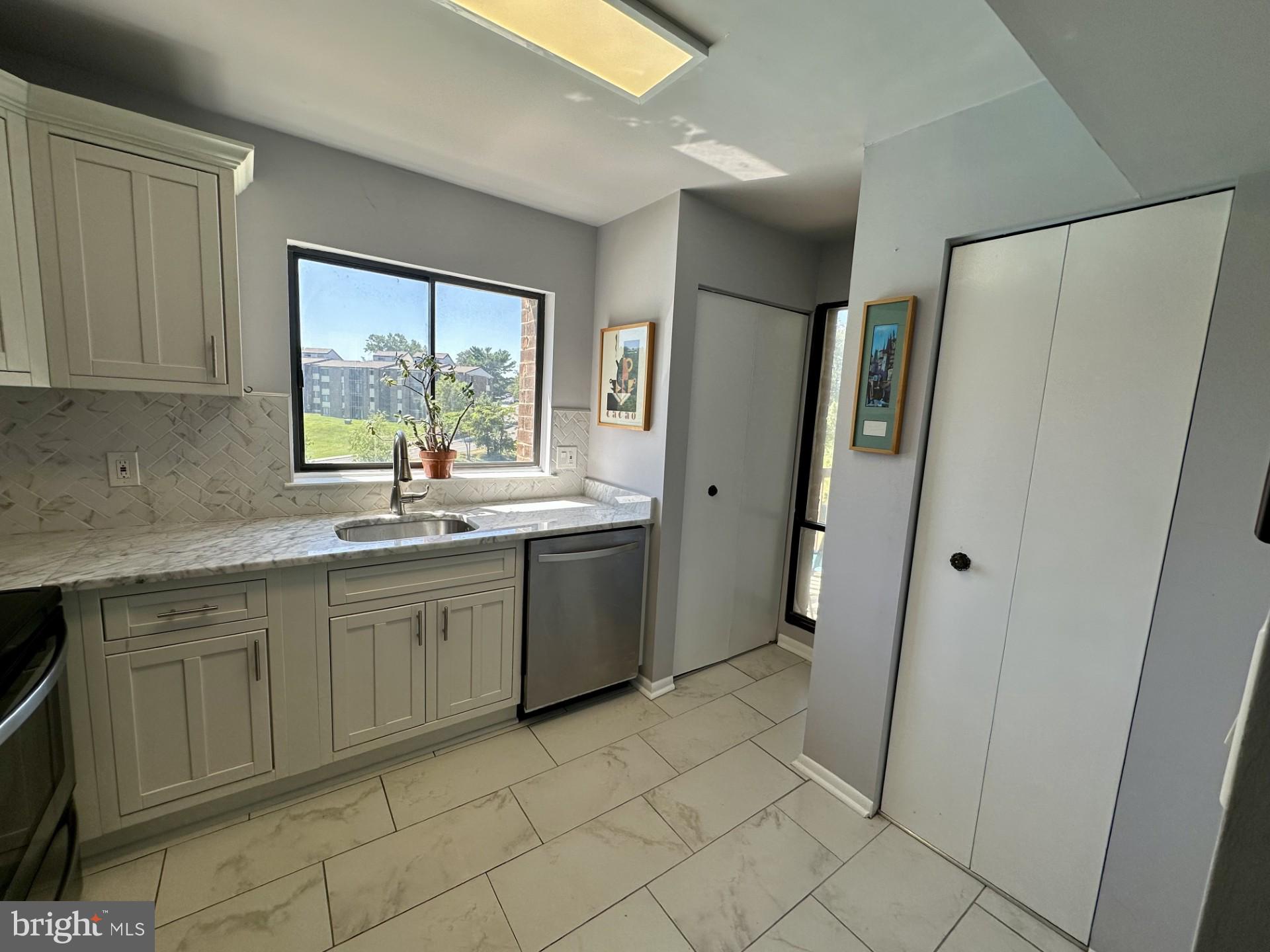 Renovated kitchen