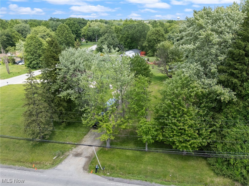 8377 Valley View Road Macedonia, OH 44056 - Photo 8 of 14 Aerial view of a heavily wooded area