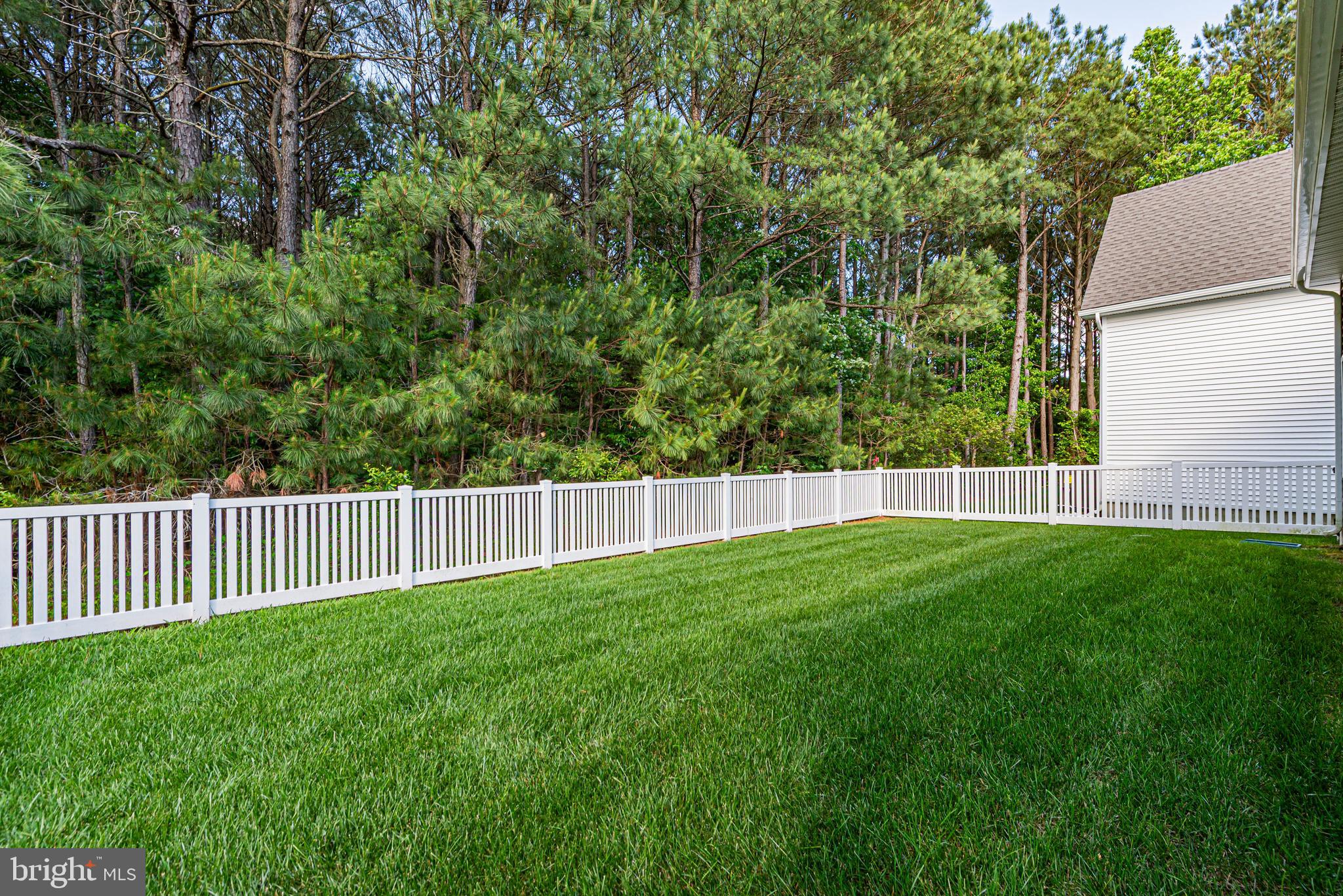 12115 Snug Harbor Road Berlin, MD 21811 - Photo 4 of 46 a view of a yard with a fence and trees