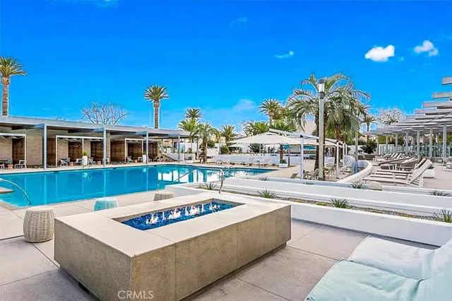 a view of a building with a yard