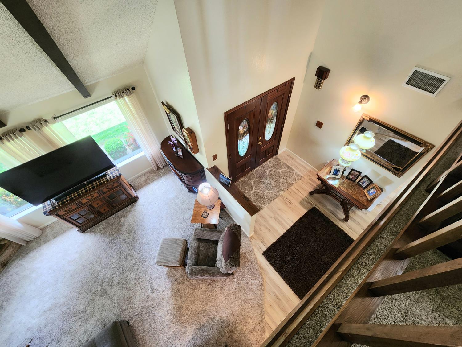 22266 Frontier Road Clovis, CA 93619 - Photo 29 of 61 a living room with furniture and a flat screen tv