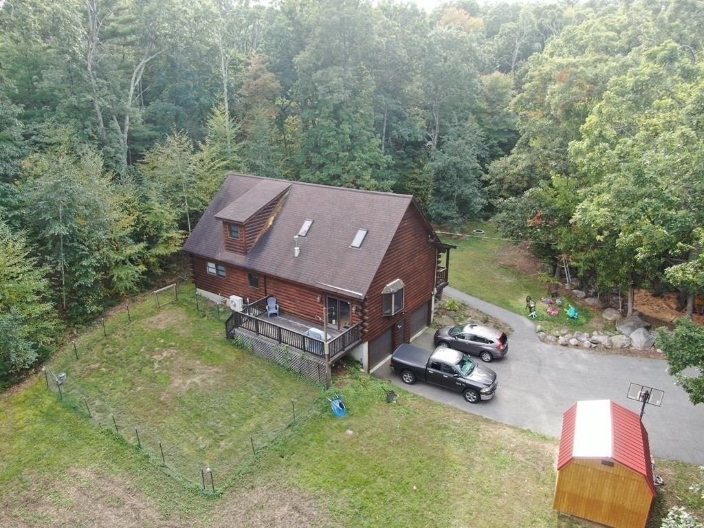 118 Town Farm Road Brookfield, MA 01506 - Photo 26 of 26 an aerial view of a house with a yard basket ball court and outdoor seating
