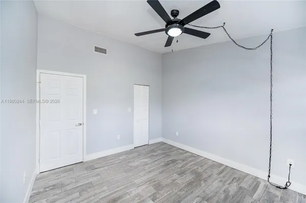 wooden floor in an empty room