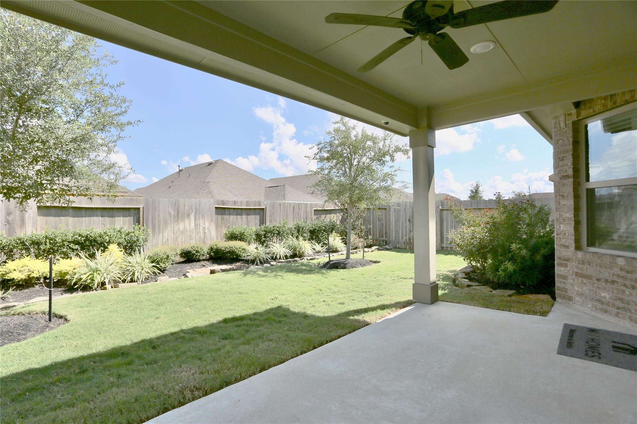 2123 Santa Ana Way Baytown, TX 77523 - Photo 20 of 20 a view of a porch with a backyard