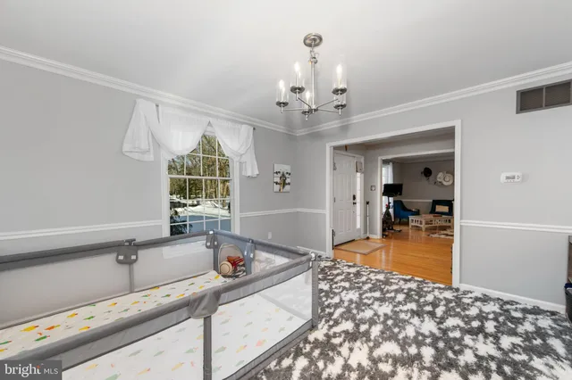 a very nice looking room with a large window