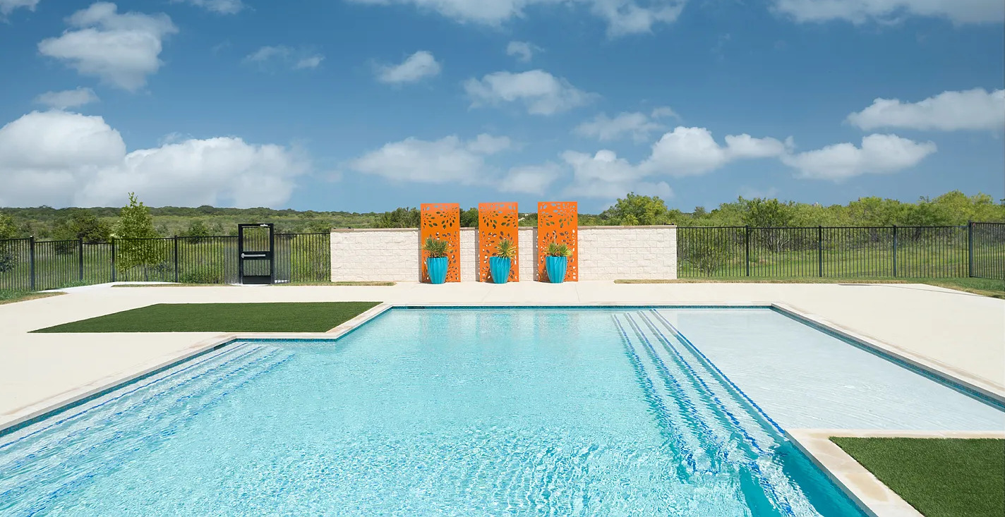 240 Madrid Kyle, TX 78640 - Photo 23 of 25 View of pool with a patio