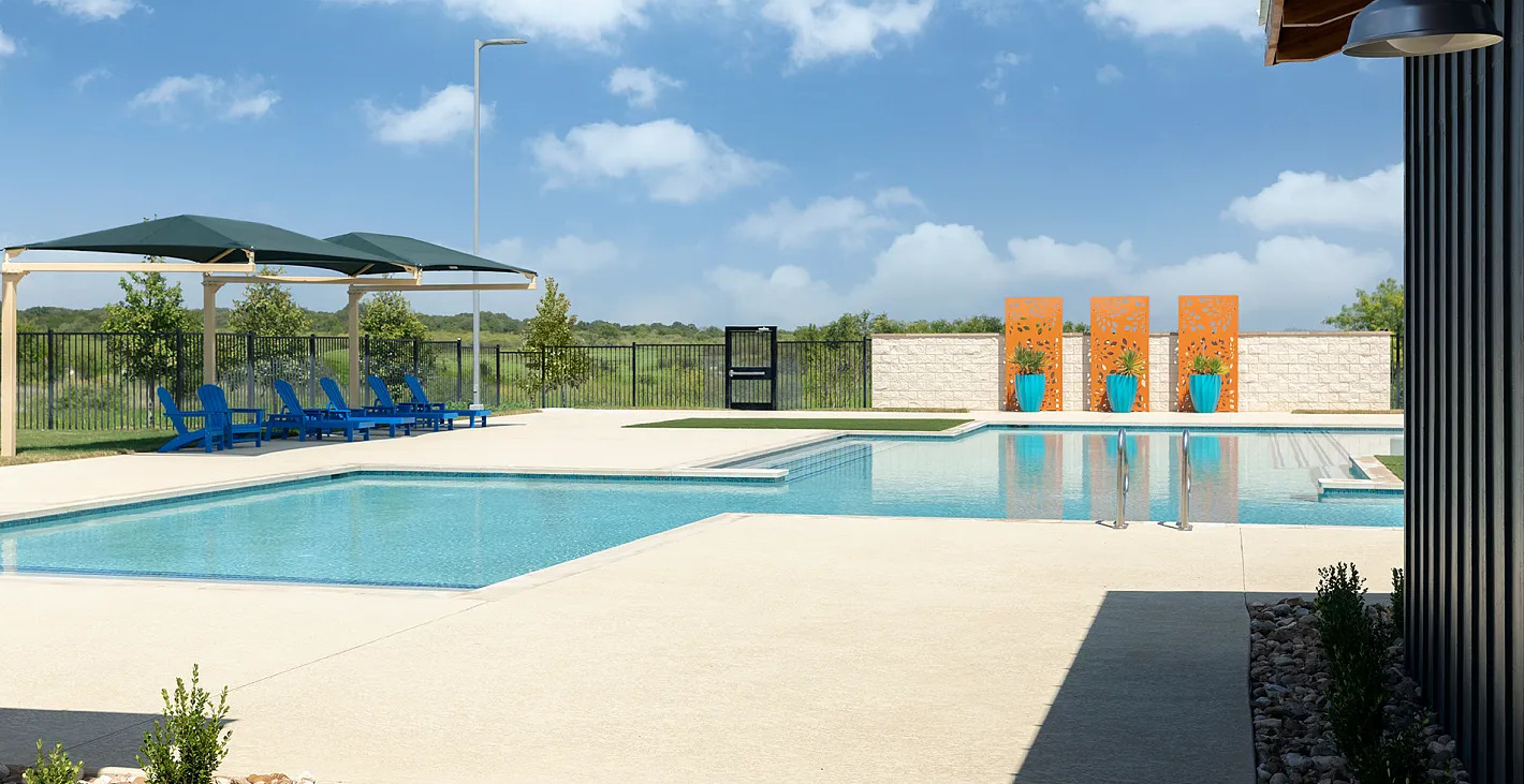 240 Madrid Kyle, TX 78640 - Photo 24 of 25 Community pool featuring a patio