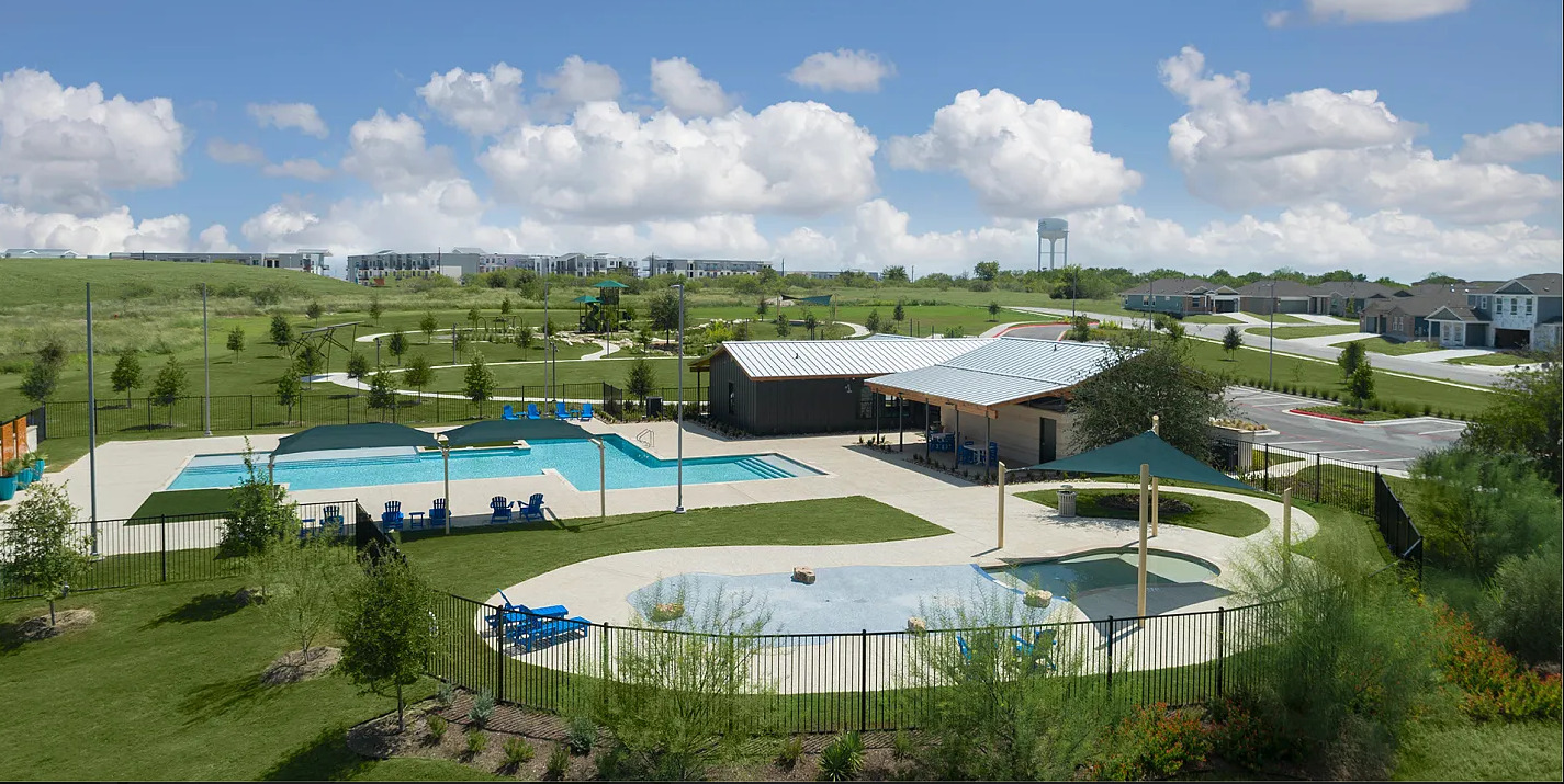 240 Madrid Kyle, TX 78640 - Photo 25 of 25 Community pool with a patio