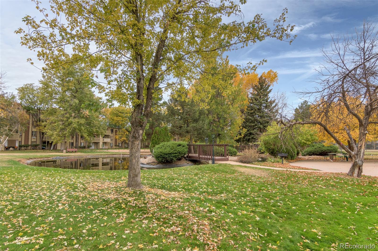 1304 South Parker Road, Unit 347 Denver, CO 80231 - Photo 19 of 27 a backyard of a house with lots of green space
