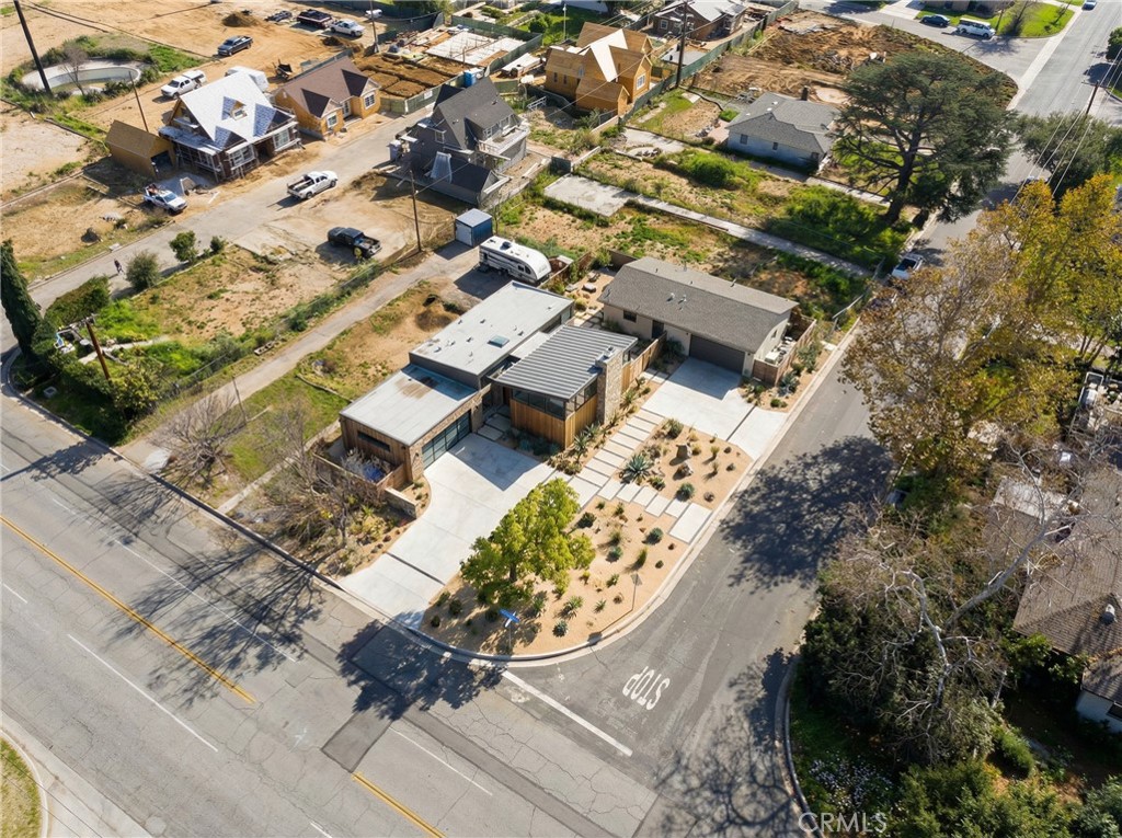 2550 Catherine Road Altadena, CA 91001 - Photo 21 of 65 an aerial view of a house with a yard