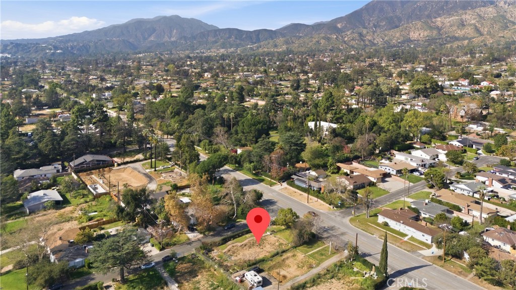 2550 Catherine Road Altadena, CA 91001 - Photo 48 of 65 an aerial view of residential houses with outdoor space and trees