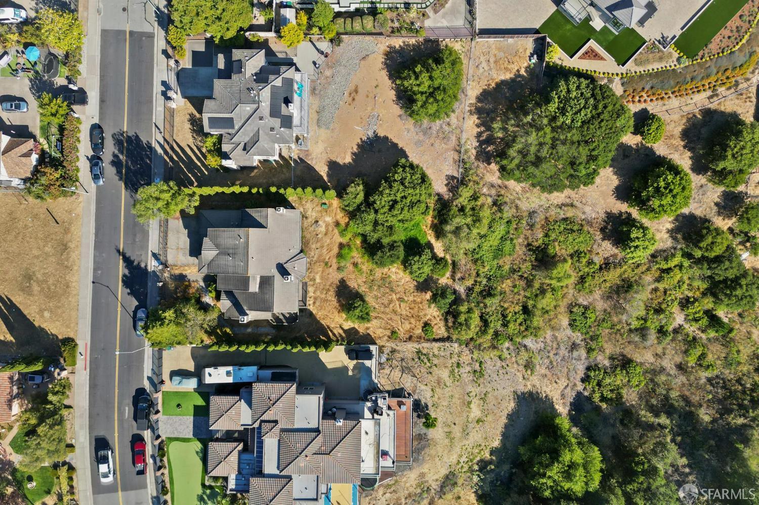 13407 Campus Drive Oakland, CA 94619 - Photo 13 of 13 an aerial view of a house with a yard