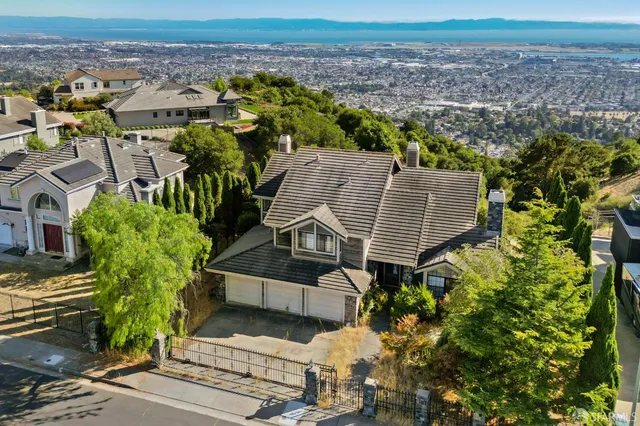 a view of a yard with plants