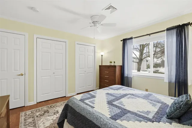 a room with furniture and a window