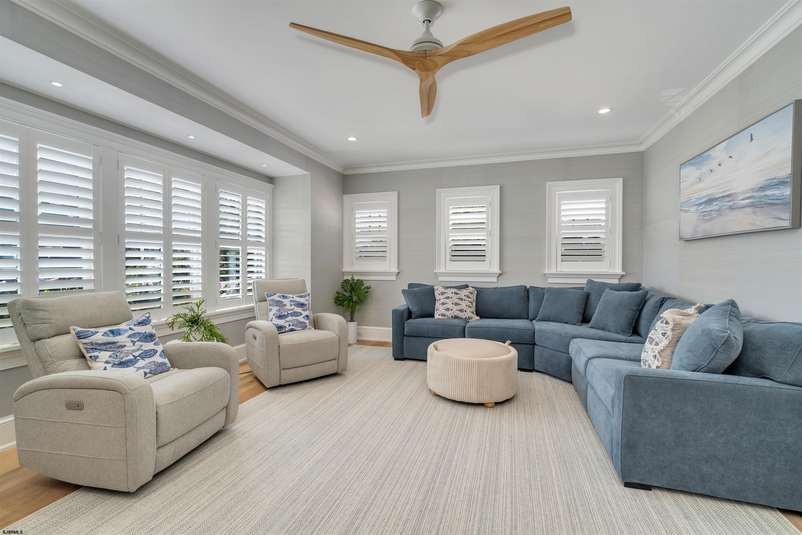 55 Walnut Road Ocean City, NJ 08226 - Photo 43 of 97 a living room with furniture and windows
