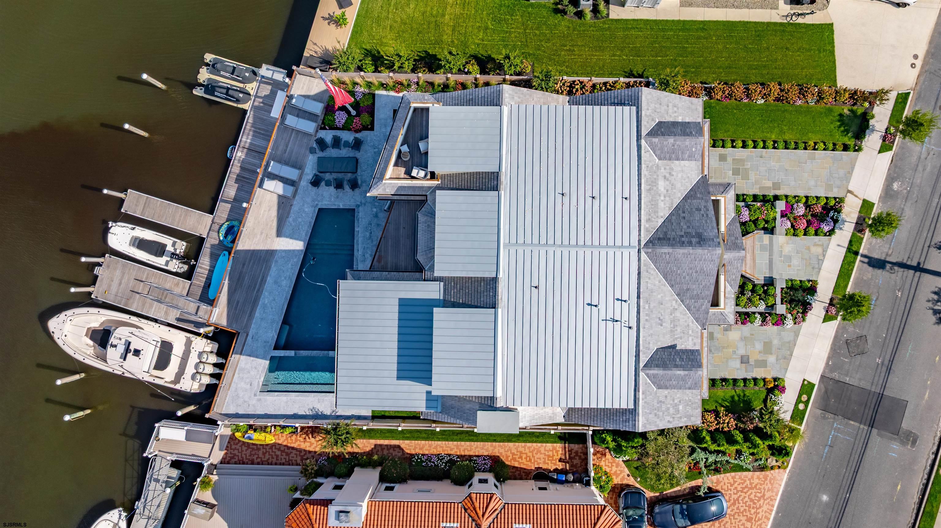 55 Walnut Road Ocean City, NJ 08226 - Photo 95 of 97 an aerial view of residential house with outdoor space and parking