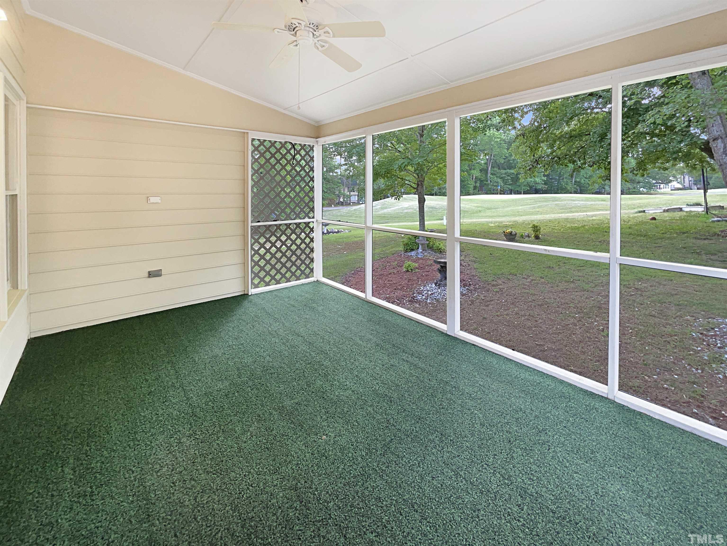 1749 Kingston Heath Way Raleigh, NC 27604 - Photo 11 of 19 a view of a garden with an outdoor space