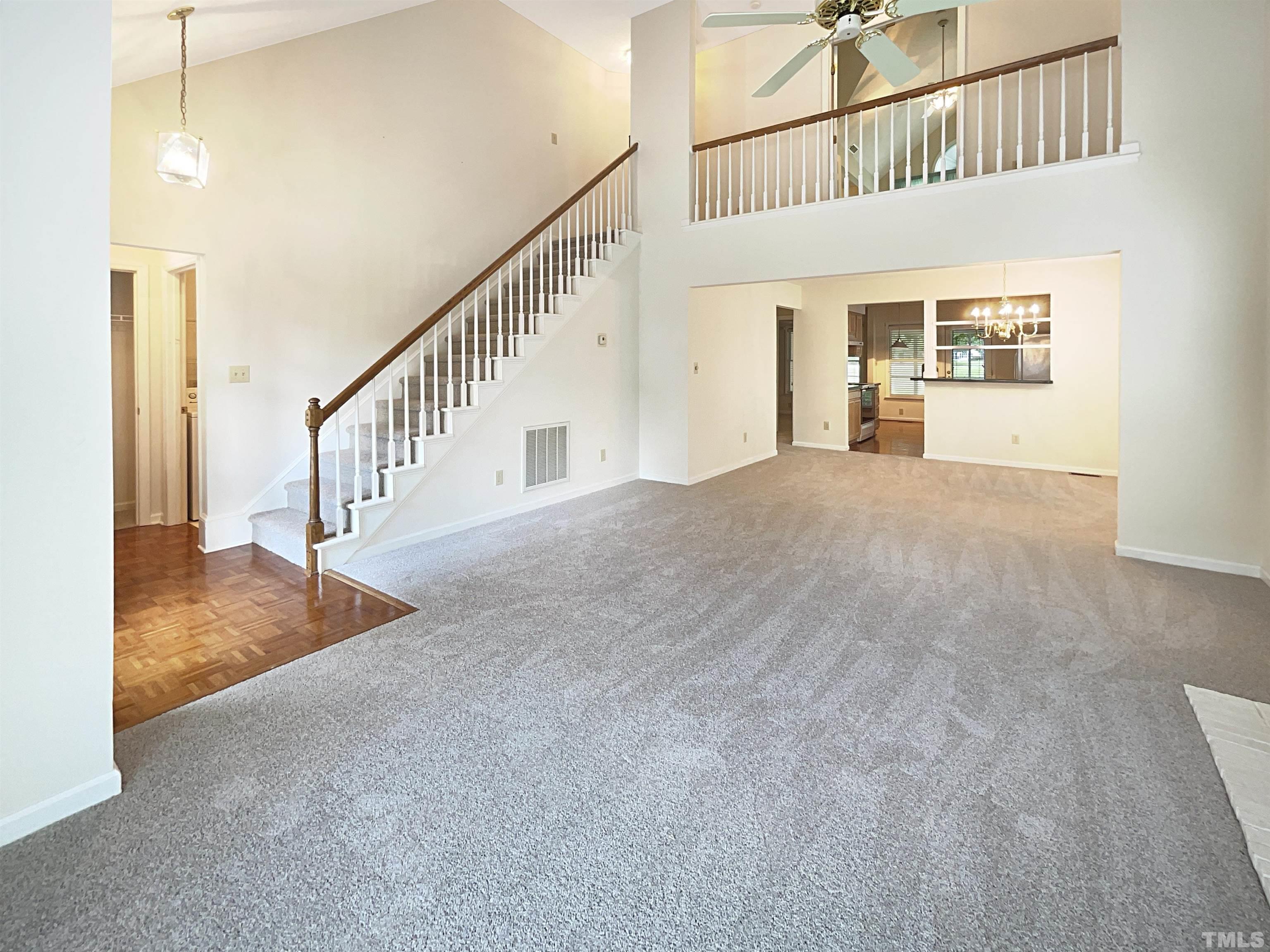 1749 Kingston Heath Way Raleigh, NC 27604 - Photo 7 of 19 a view of an entryway with a livingroom