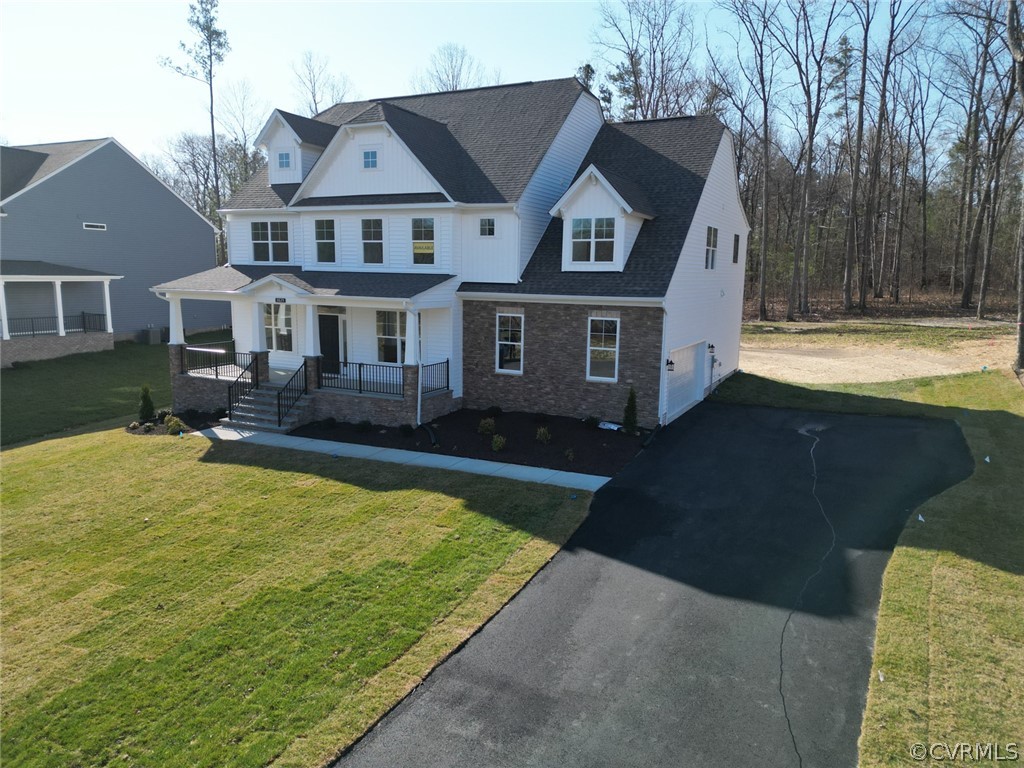 3825 Belspring Road Chester, VA 23831 - Photo 46 of 48 a front view of a house with swimming pool