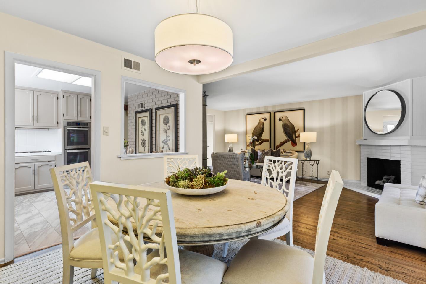 100 Parkview Drive San Bruno, CA 94066 - Photo 10 of 25 a living room with furniture and a fireplace