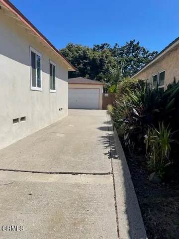 a view of a room with racks