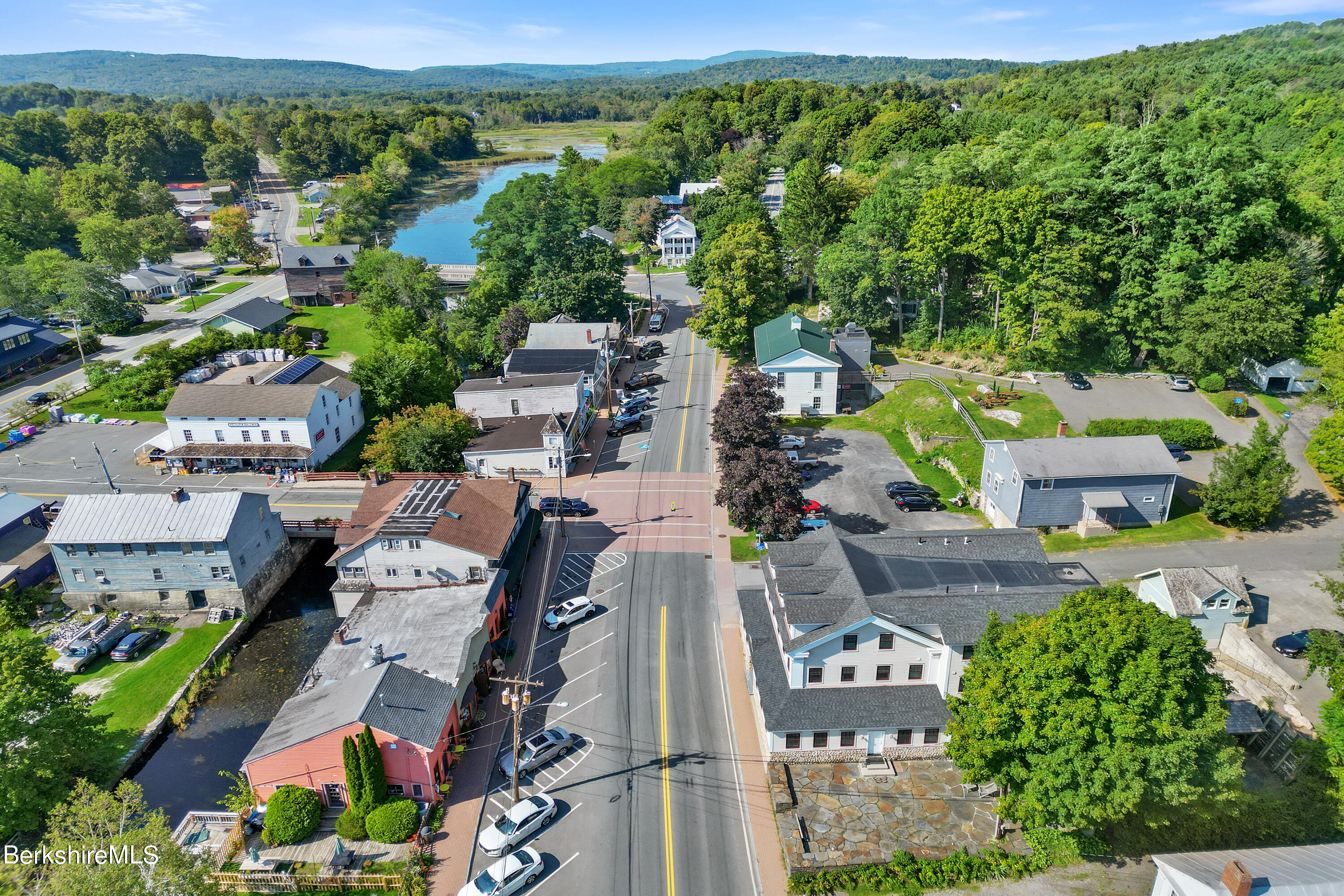 29 Main Street West Stockbridge, MA 01266 - Photo 3 of 51 an aerial view of multiple house
