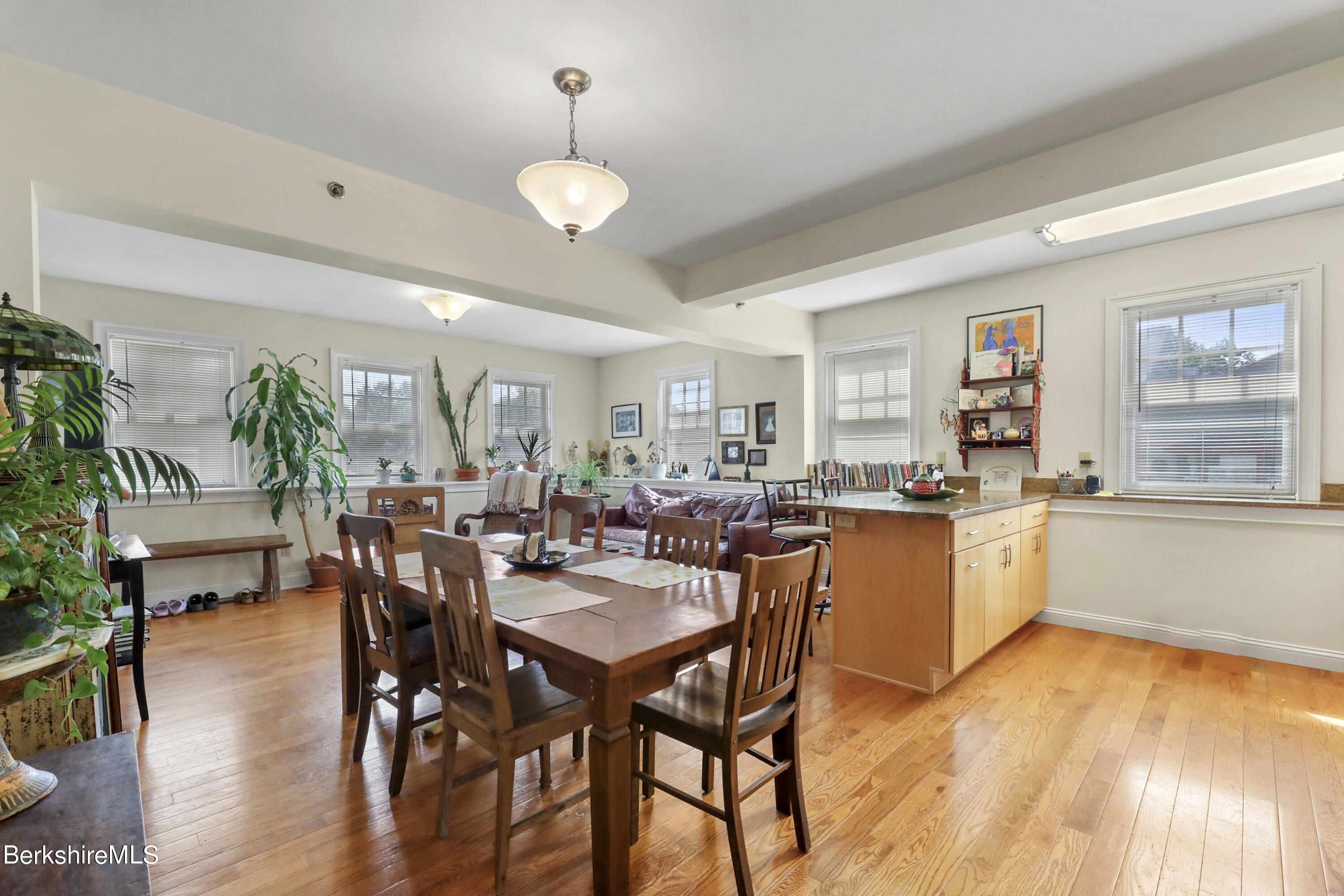 29 Main Street West Stockbridge, MA 01266 - Photo 9 of 51 a view of a dining room with furniture window and wooden floor