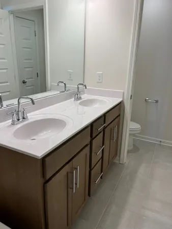 a bathroom with a sink and a toilet