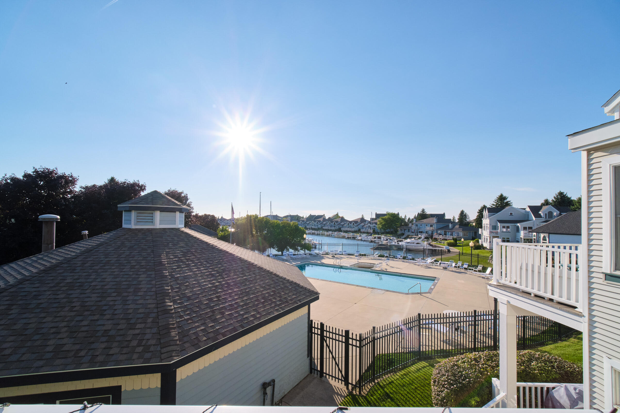 70 Brookharbor South Manistee, MI 49660 - Photo 5 of 28 View from Deck