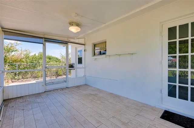 an aerial view of residential house with outdoor space