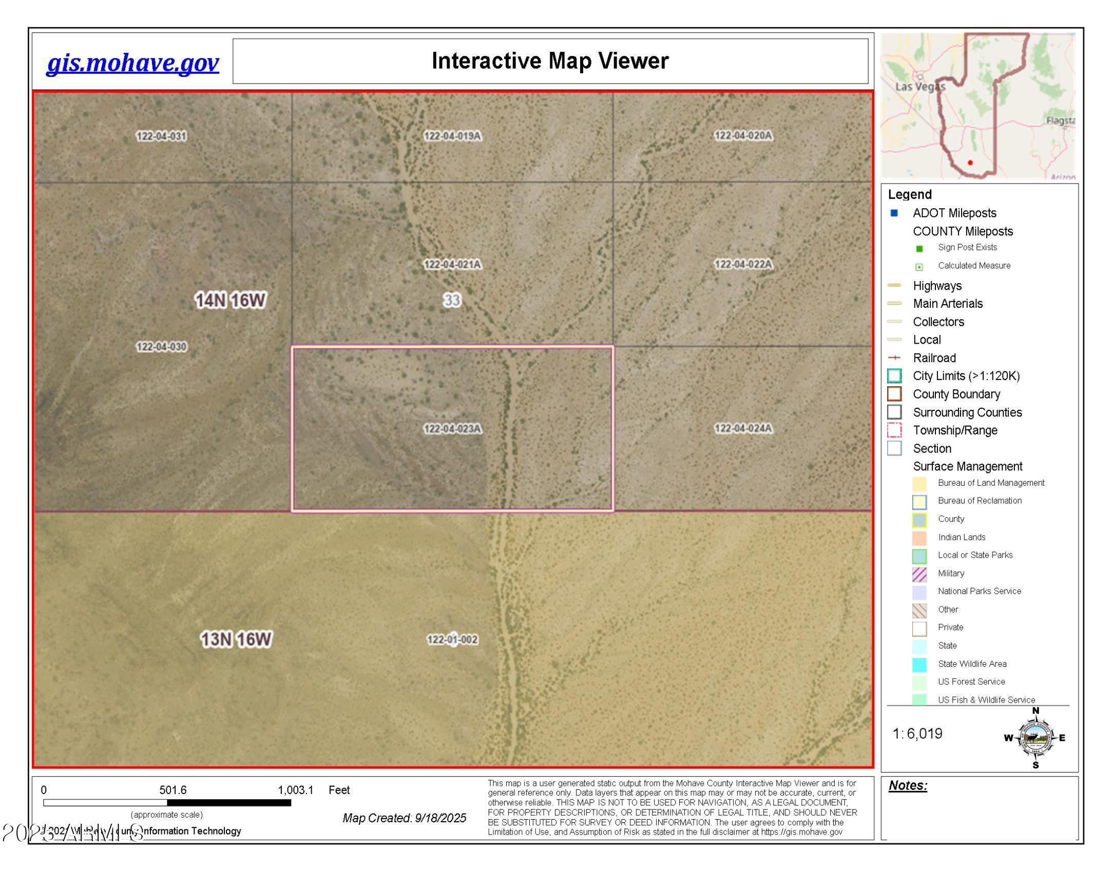 -xx Xx Unk Road, Unit 23 Yucca, AZ 86438 - Photo 2 of 2 122-04-023A - GIS1