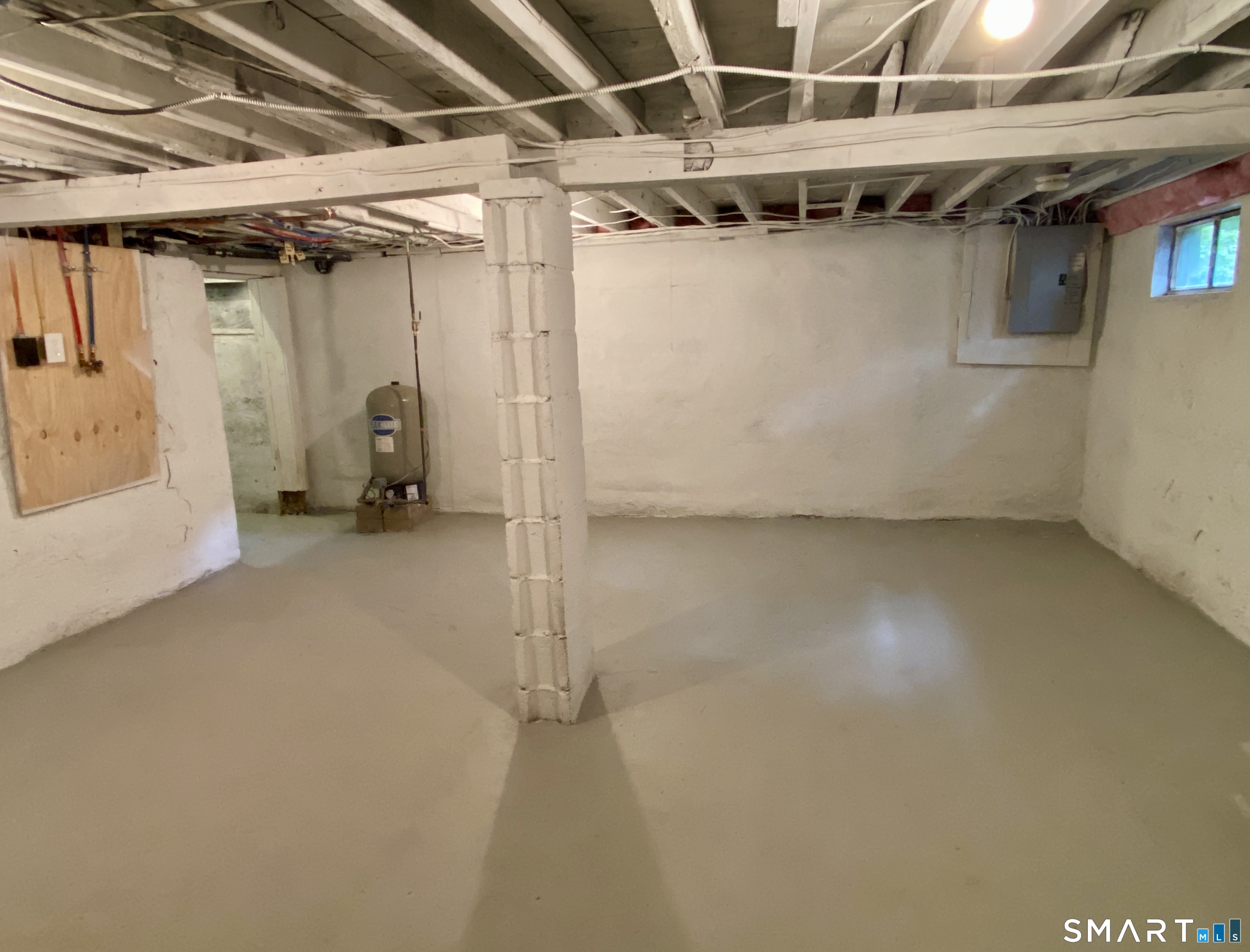 57 Barry Road Coventry, CT 06238 - Photo 24 of 32 Basement Area with Laundry Hook Ups